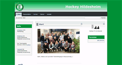 Desktop Screenshot of eintracht-hockey.com
